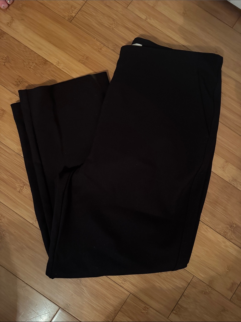 Rachel Zoe Black cropped dress Pants